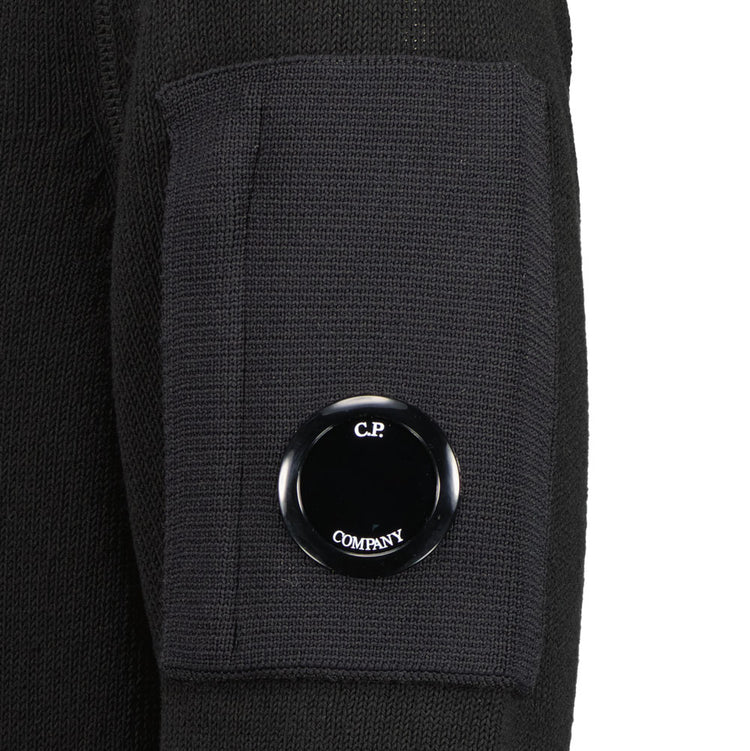 C.P. Zip-Up Mixed Lens Cardigan - Casual Basement