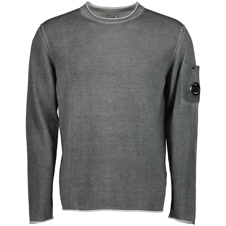 C.P. Crewneck Cotton Crepe Lens Knit - Casual Basement