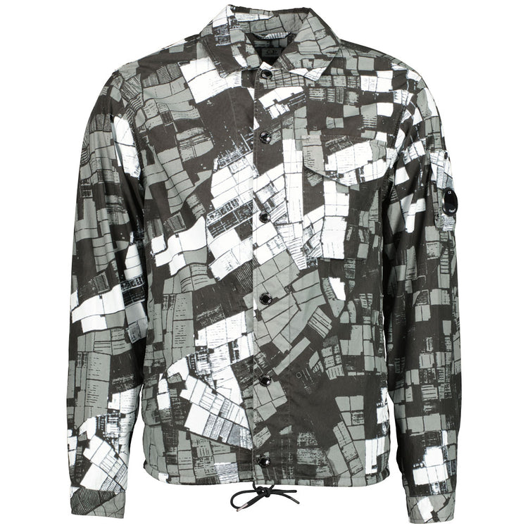 C.P. 50 FILI Printed Lens Overshirt - Casual Basement