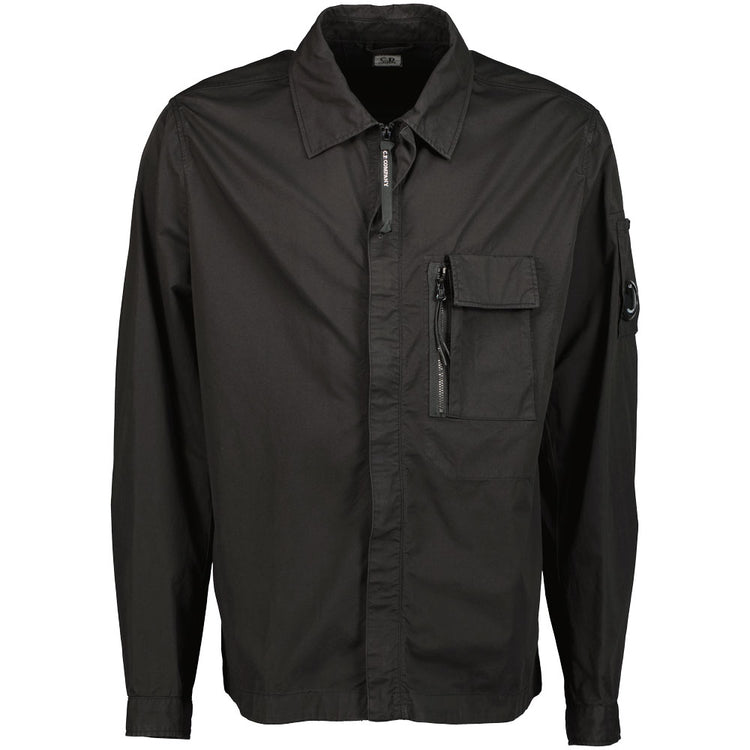 C.P. Gabardine Zip Up Lens Jacket - Casual Basement