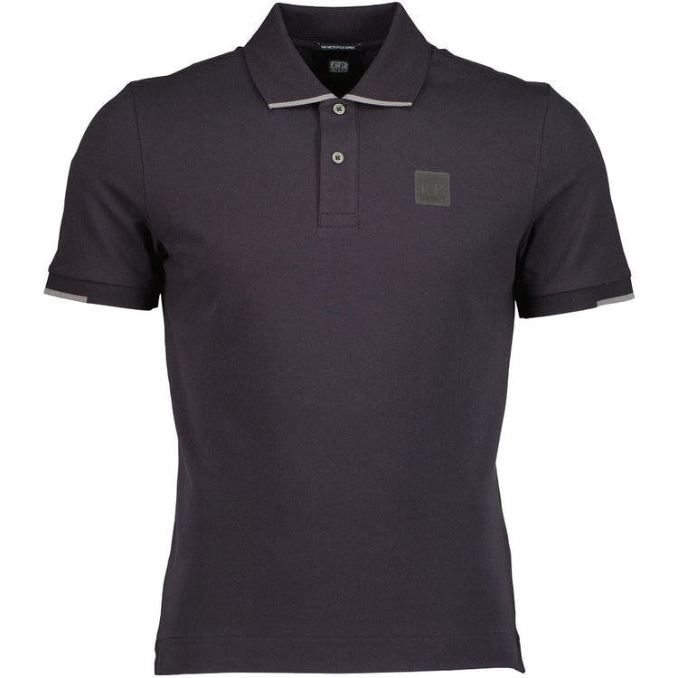 C.P. Stretch Piquet Striped Polo - Casual Basement