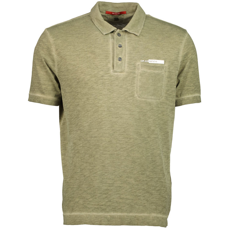 C.P. Malfile Jersey Pocket Polo Shirt - Casual Basement