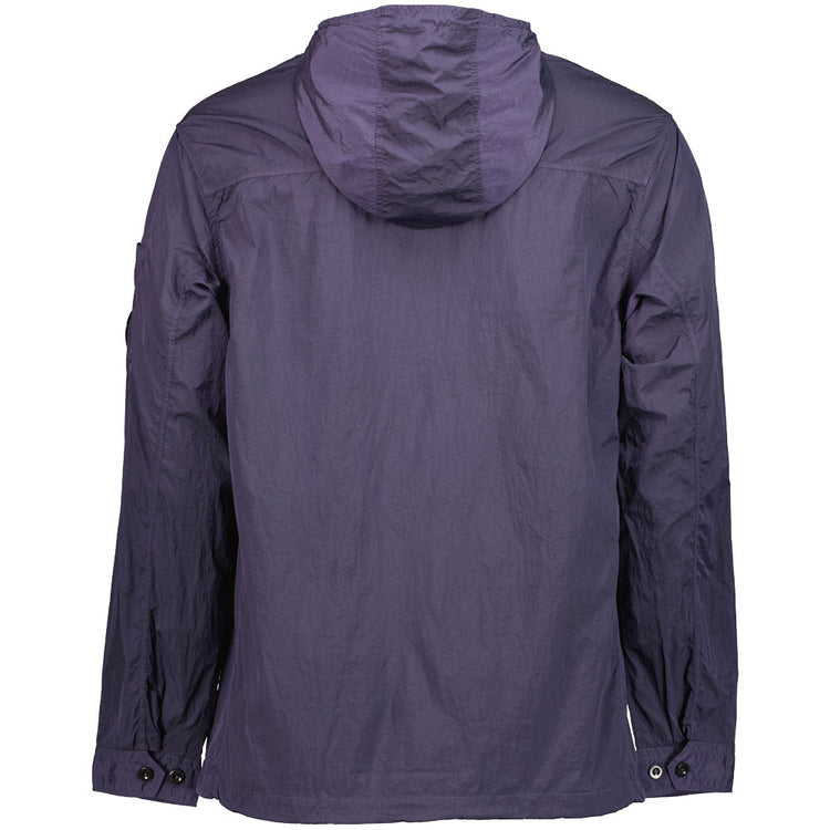 C.P. Chrome Quarter Zip Hooded Lens Jacket - Casual Basement