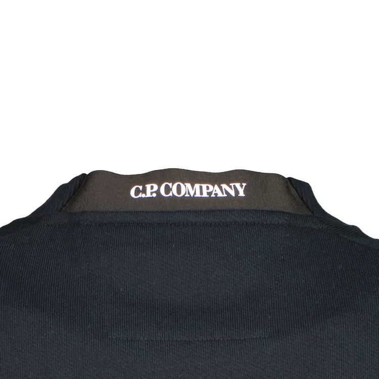 C.P. Embroidered Logo Crewneck Sweatshirt - Casual Basement