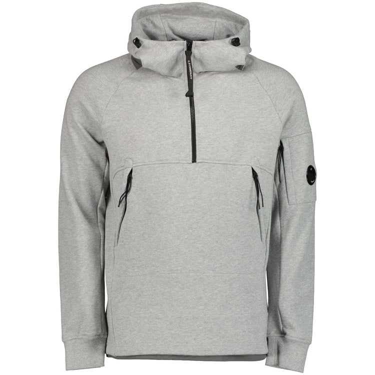 C.P. Quarter Zip Hooded Lens Sweatshirt - Casual Basement