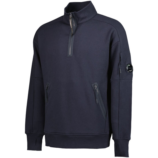 C.P. Quarter Zip Lens Sweatshirt - Casual Basement