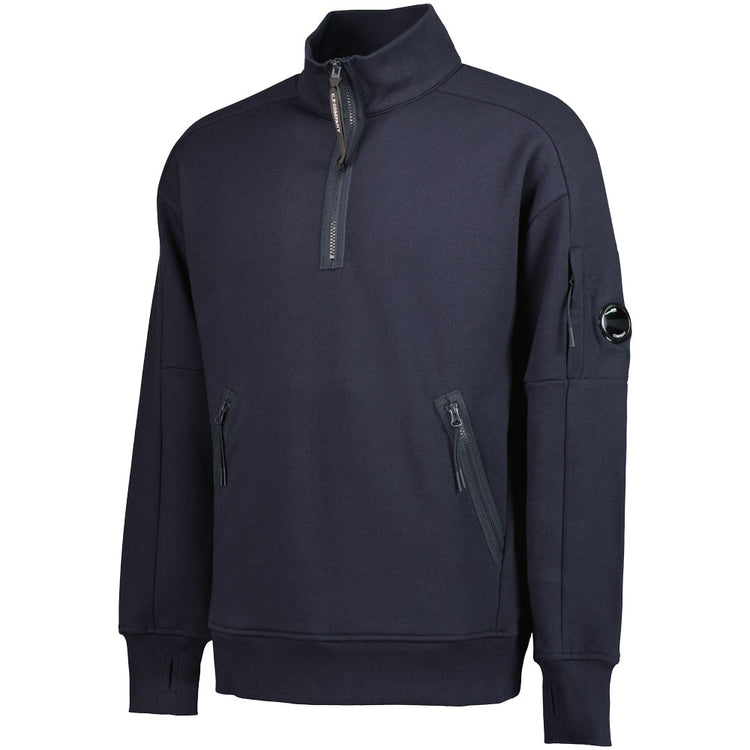 C.P. Quarter Zip Lens Sweatshirt - Casual Basement