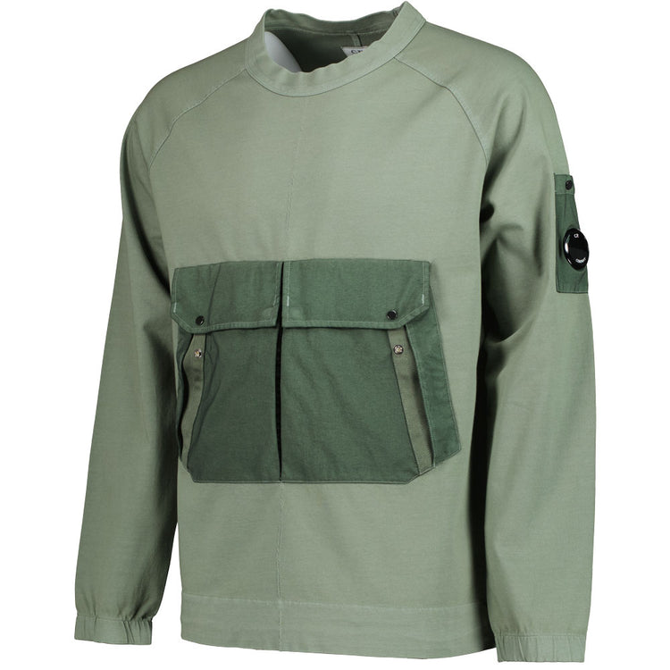 C.P. Mixed Heavy Jersey Lens Sweatshirt - Casual Basement