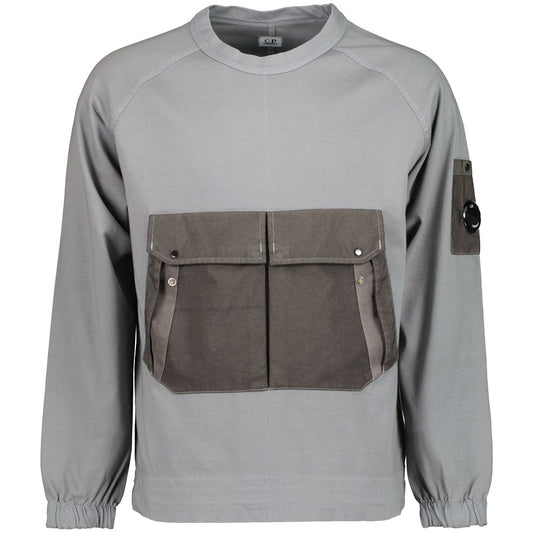 C.P. Mixed Heavy Jersey Lens Sweatshirt - Casual Basement