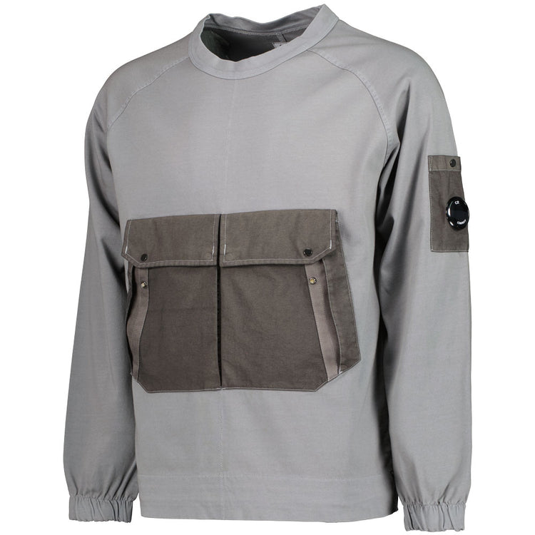 C.P. Mixed Heavy Jersey Lens Sweatshirt - Casual Basement