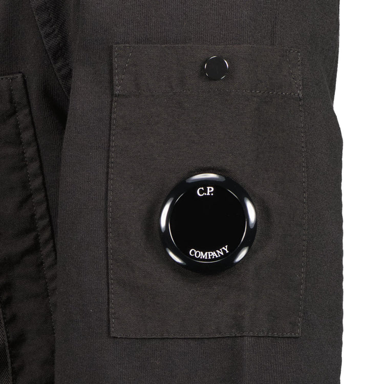 C.P. Mixed Heavy Jersey Lens Hoodie - Casual Basement