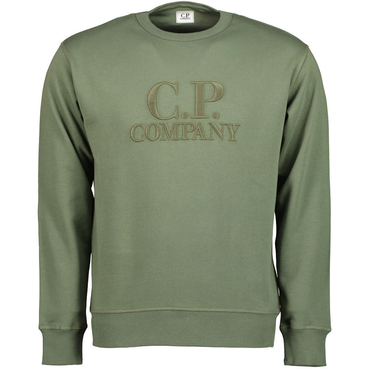 C.P. Embroidered Logo Sweatshirt - Casual Basement