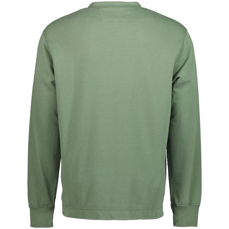 C.P. Light Fleece Henley Sweatshirt - Casual Basement