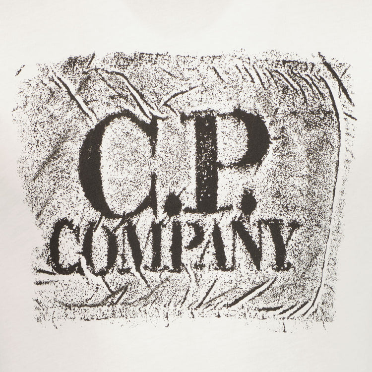 C.P. Chest Logo Jersey T-Shirt - Casual Basement