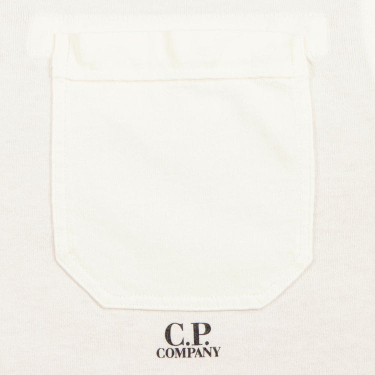C.P. Logo Print Pocket T-Shirt - Casual Basement