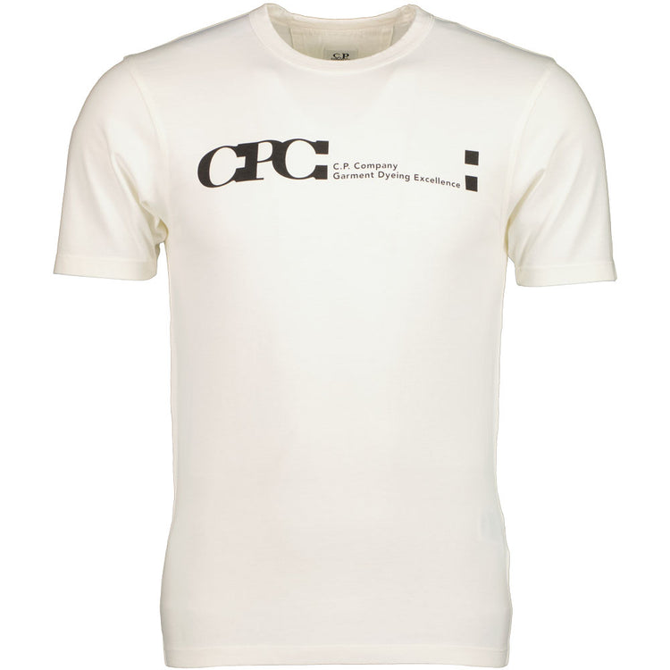 C.P. GDE Logo Print T-Shirt - Casual Basement