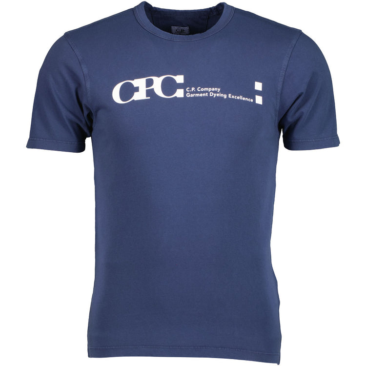 C.P. GDE Logo Print T-Shirt - Casual Basement
