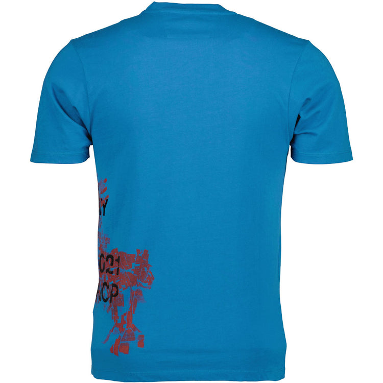 C.P. Graphic Logo Print T-Shirt - Casual Basement