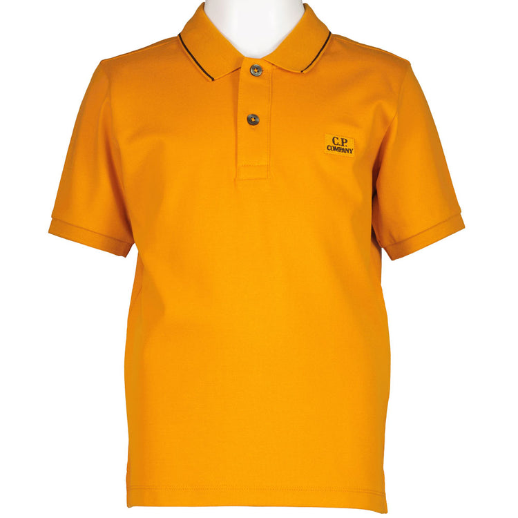 Junior Logo Patch Polo Shirt - Casual Basement