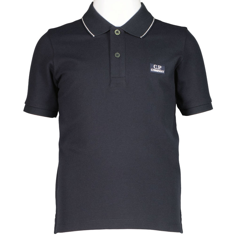 Junior Logo Patch Polo Shirt - Casual Basement