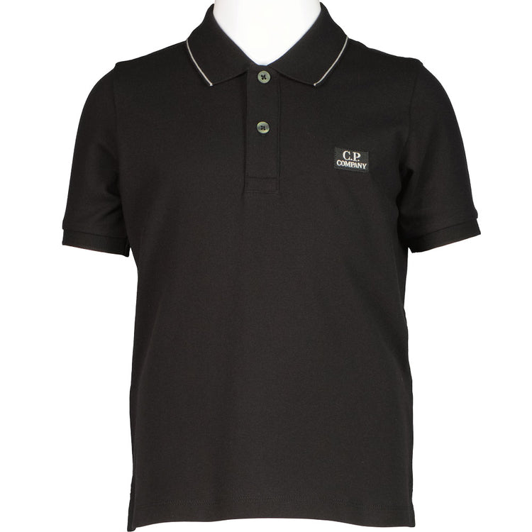Junior Logo Patch Polo Shirt - Casual Basement