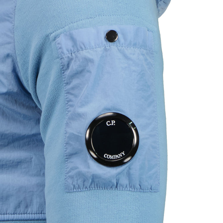 Junior Mixed Hooded Lens Zip Sweatshirt - Casual Basement