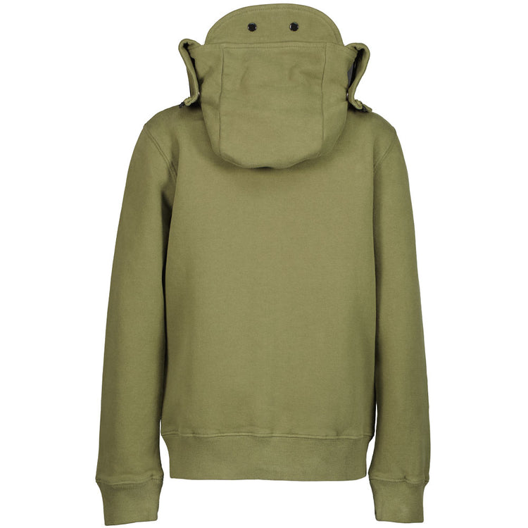 Junior Explorer Goggle Hooded Zip Sweatshirt - Casual Basement