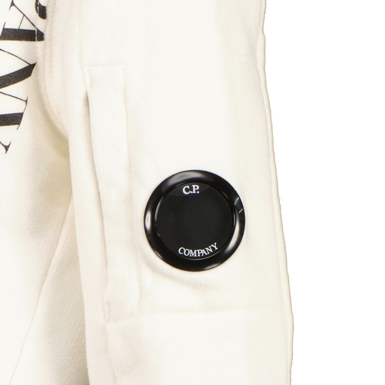 Junior Fleece Logo Print Lens Hoodie - Casual Basement