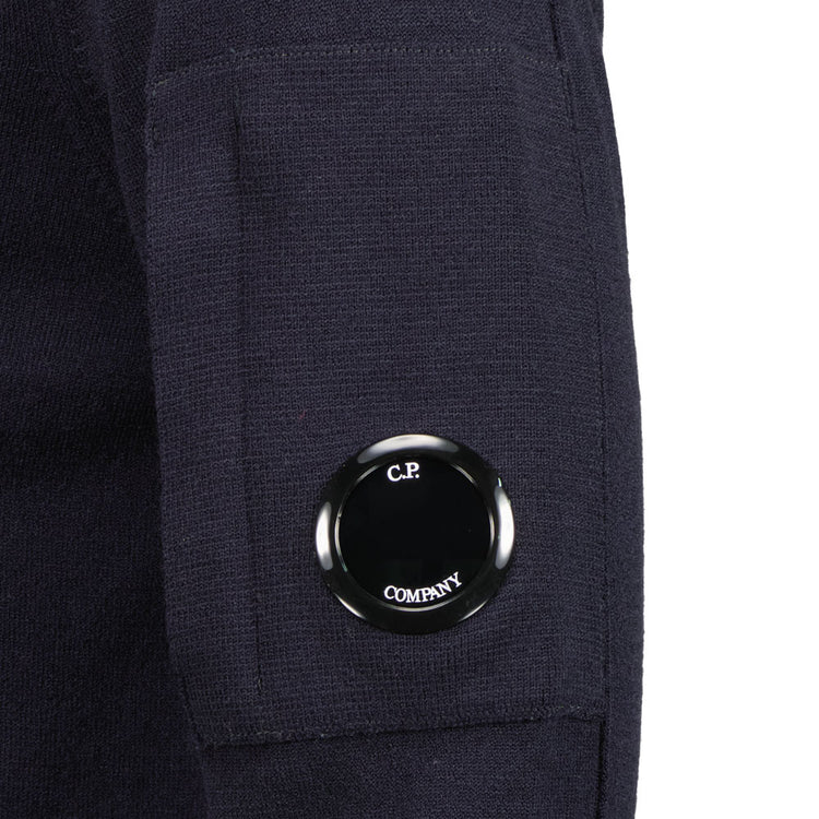 Merino Quarter Zip Turtleneck Lens Knit - Casual Basement