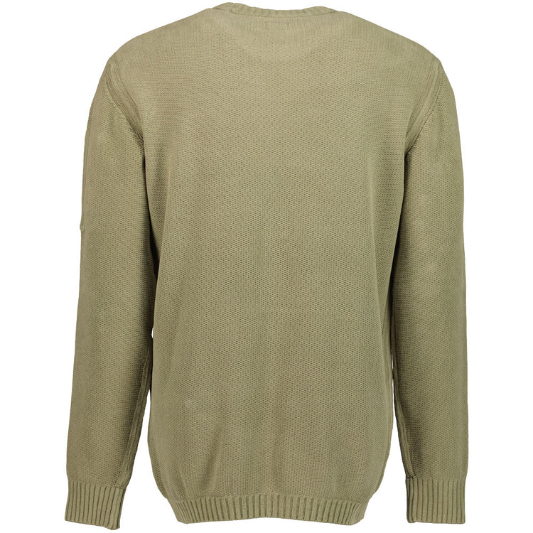 Chenille Crewneck Lens Knit - Casual Basement