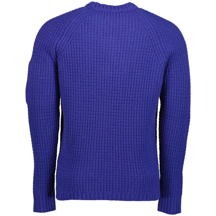 Crewneck Lens Lambswool Knit - Casual Basement