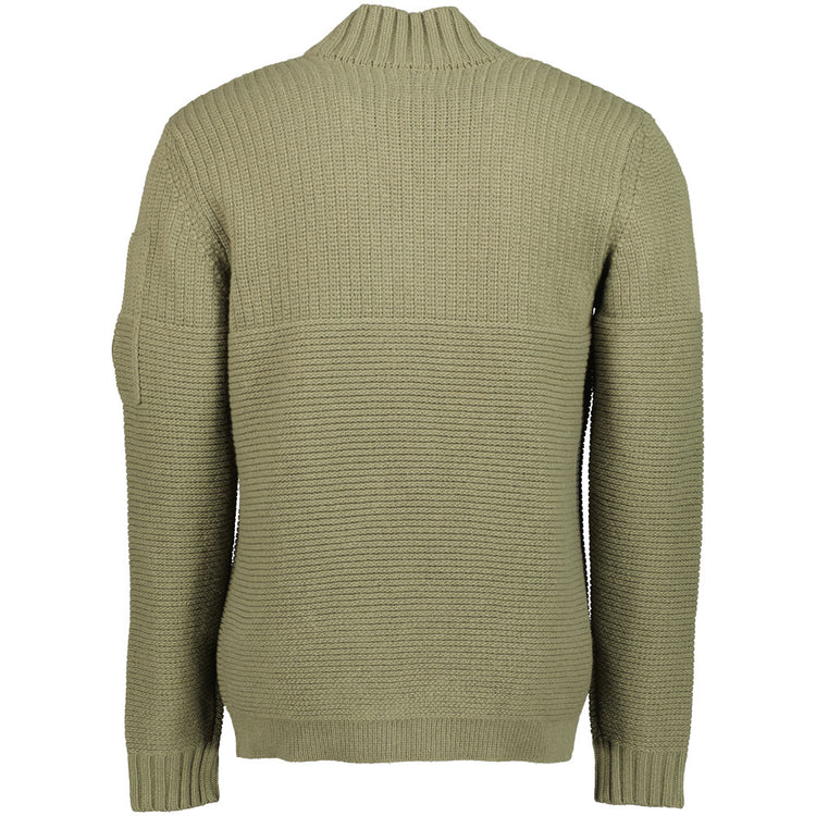 Turtle Neck Lens Lambswool Knit - Casual Basement