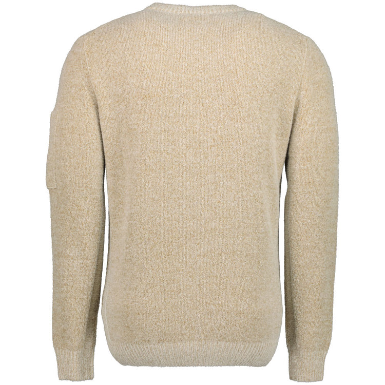 Crewneck Lens Fleece Knit - Casual Basement