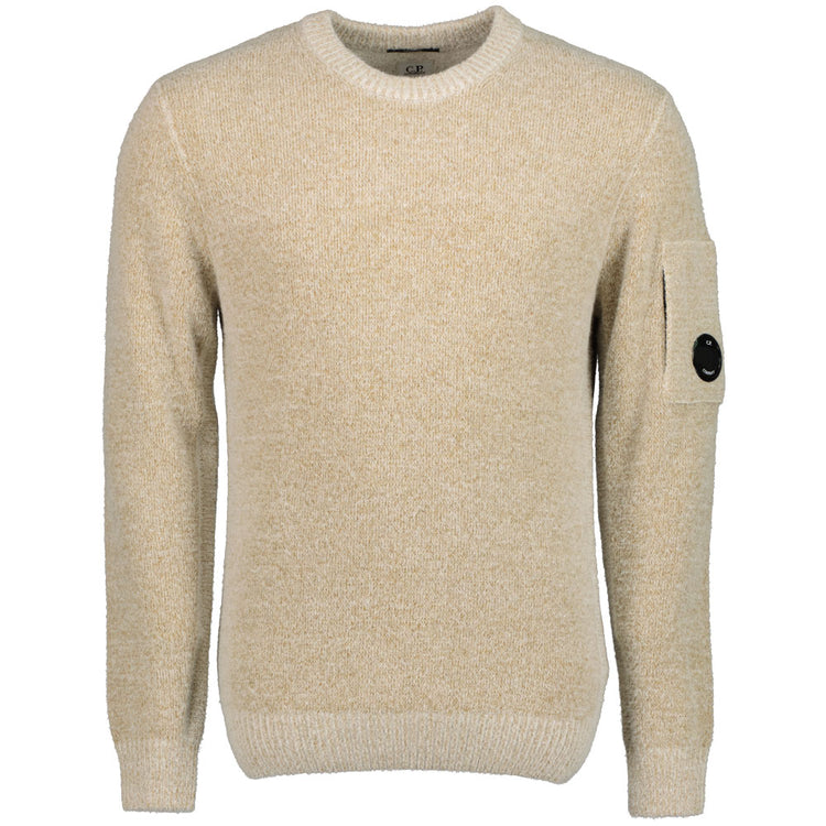 Crewneck Lens Fleece Knit - Casual Basement