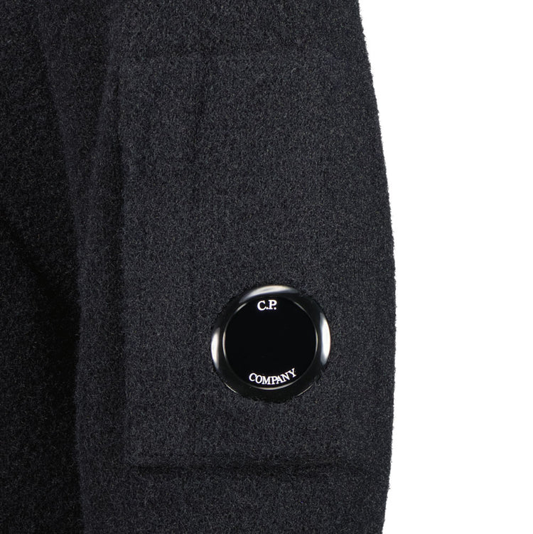 Turtle Neck Lens Fleece Knit - Casual Basement