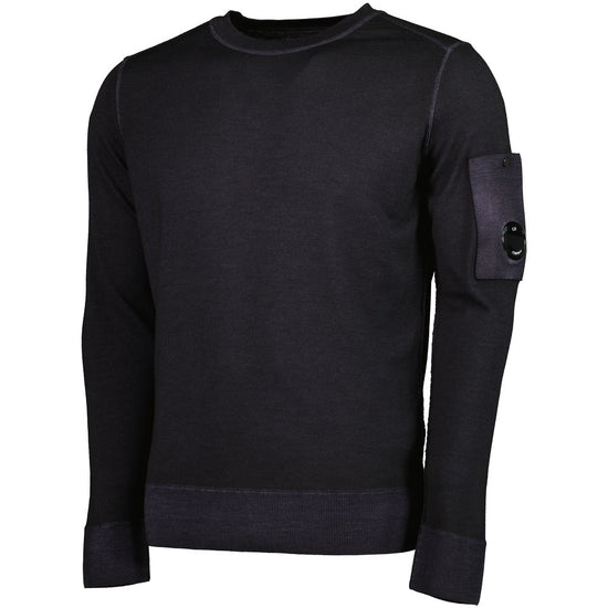 Merino Wool Crewneck Lens Knit - Casual Basement