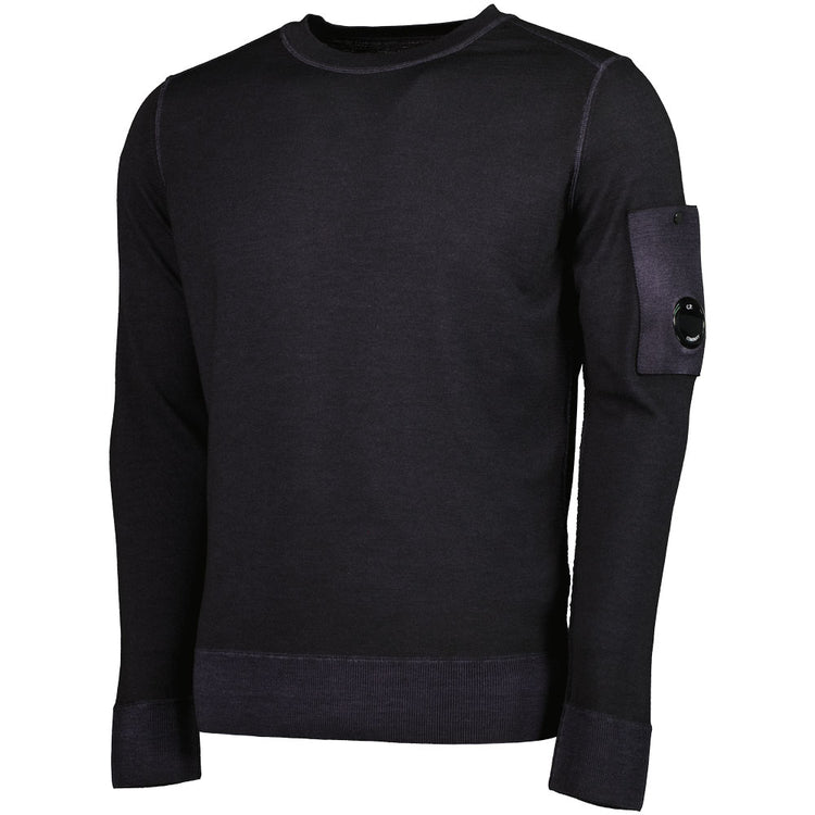 Merino Wool Crewneck Lens Knit - Casual Basement