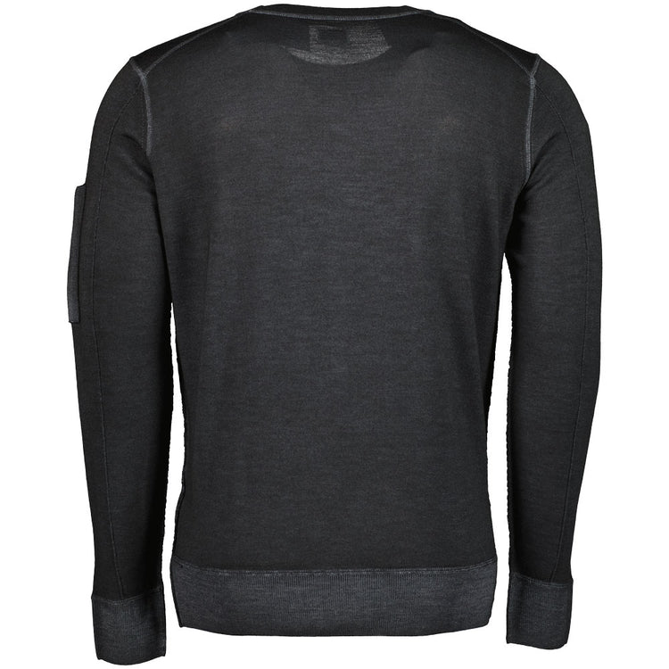 Merino Wool Crewneck Lens Knit - Casual Basement