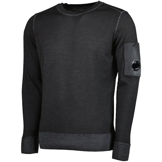 Merino Wool Crewneck Lens Knit - Casual Basement