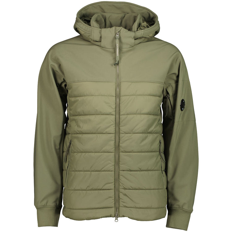 Shell-R Mixed Padded Lens Jacket - Casual Basement