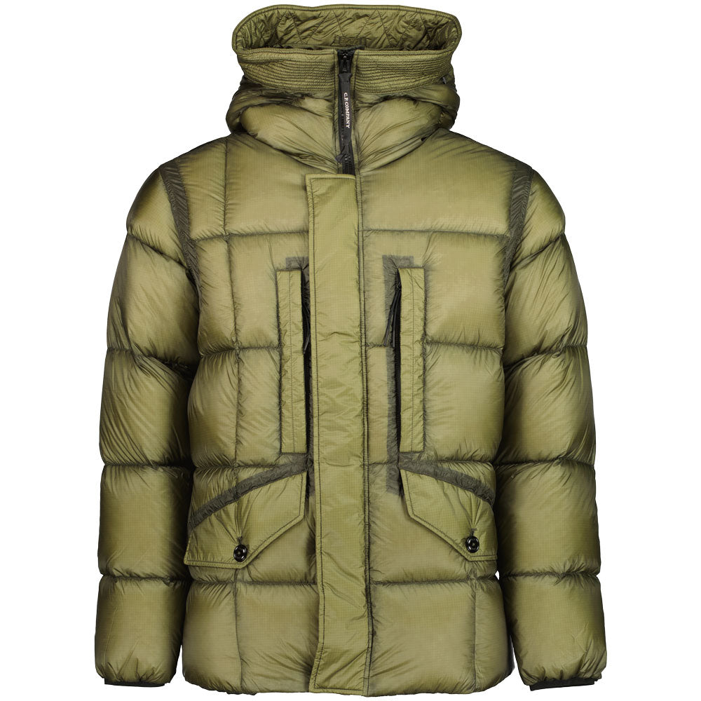 cp company dd shell goggle jacket ダウン 17CMOW073A DD SHELL HOODED GOGGLE JACKET D.D. Shellを使用