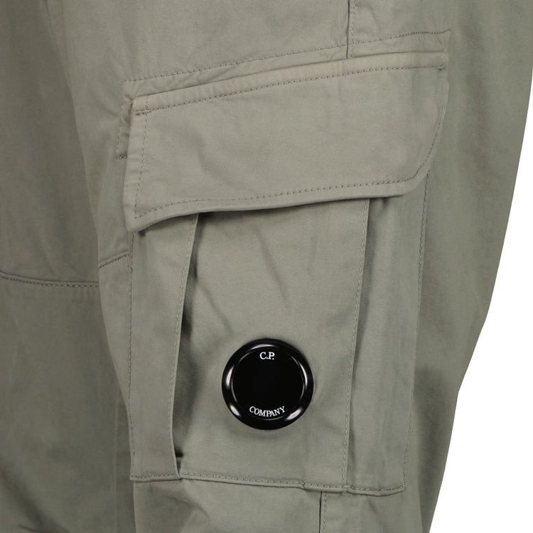 Stretch Satin Lens Cargo Pants - Casual Basement