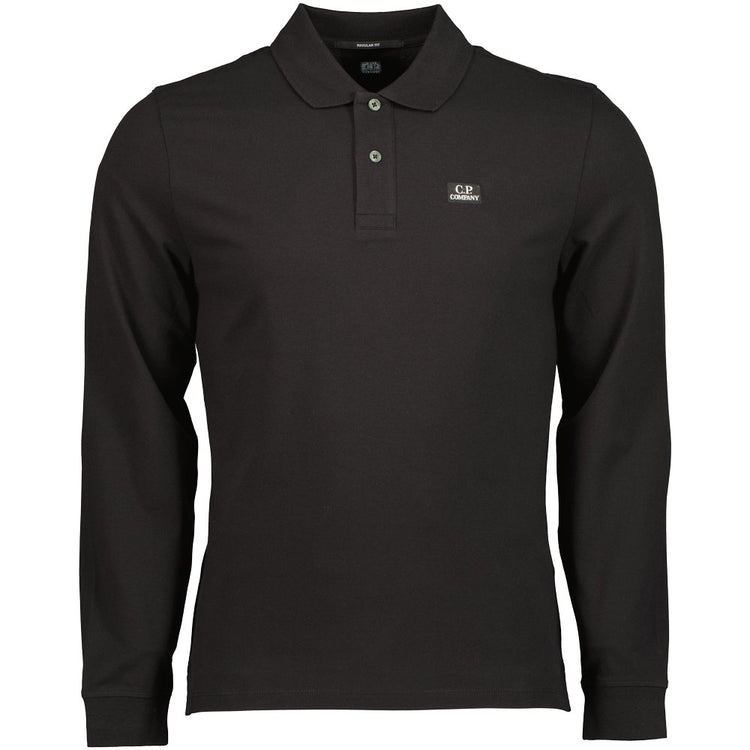 Long Sleeve Stretch Piquet Polo - Casual Basement