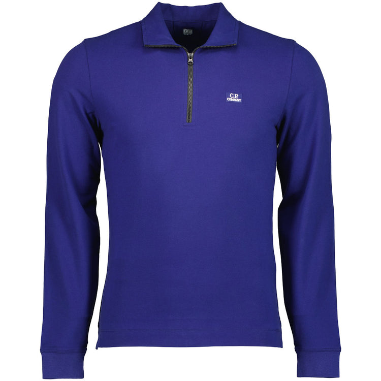 Long Sleeve Stretch Piquet Zip Polo - Casual Basement