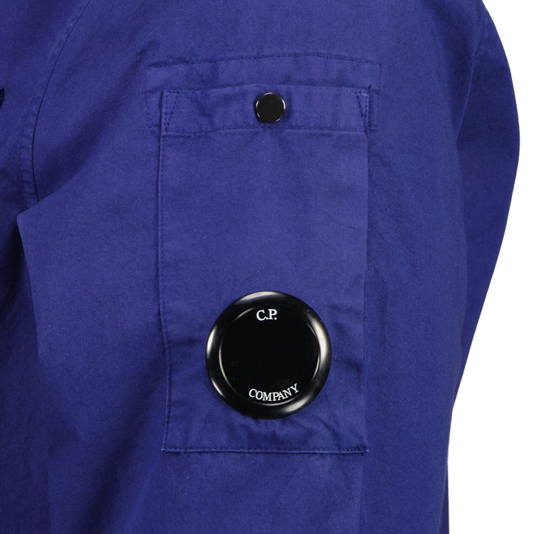 Gabardine Zip Up Lens Overshirt - Casual Basement