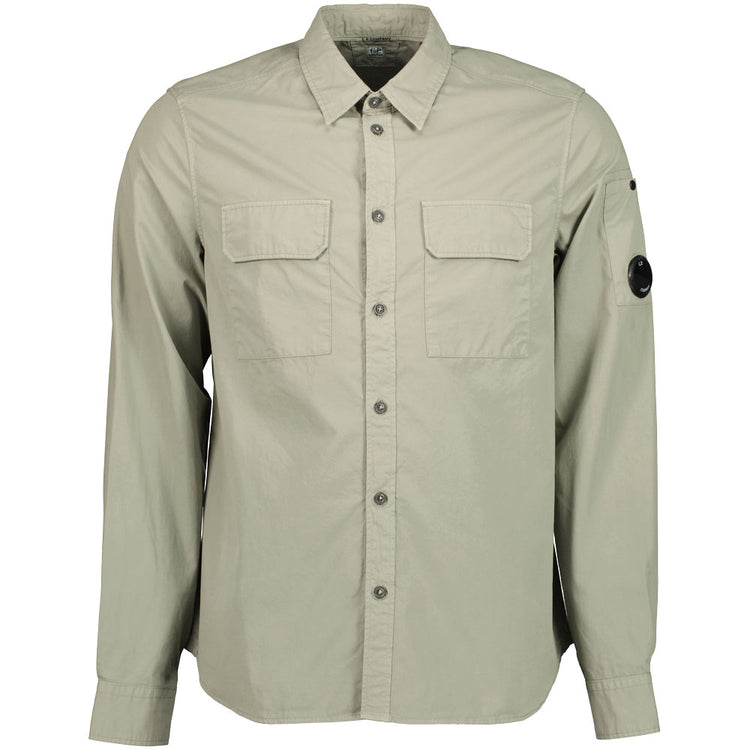 Gabardine Lens Shirt - Casual Basement