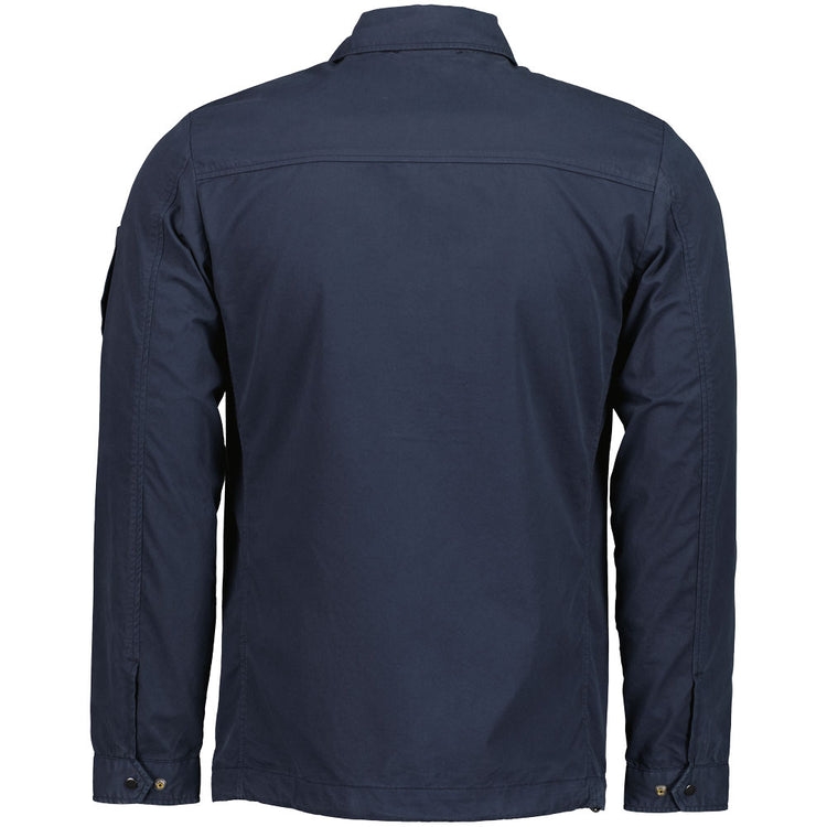 Gabardine Zip Up Lens Overshirt - Casual Basement