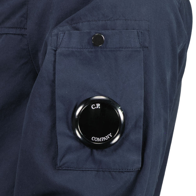 Gabardine Zip Up Lens Overshirt - Casual Basement