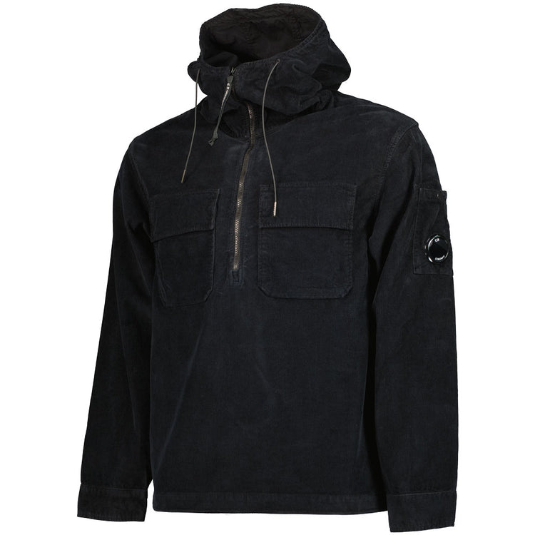 Stretch Corduroy Hooded Lens Overshirt - Casual Basement