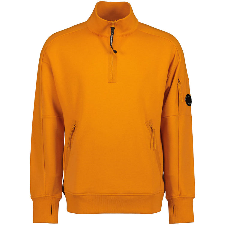 Quarter Zip Lens Fleece Sweatshirt - Casual Basement